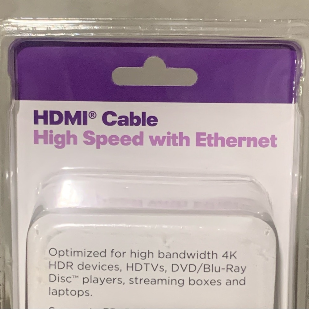 Infinitive HDMI Cable High Speed w/ Ethernet 12 Foot NIB NEW NWT
Smoke Free Home - Picture 5 of 10